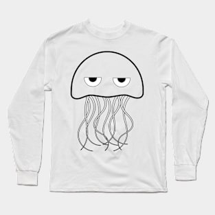 Salty Bored Squid Long Sleeve T-Shirt